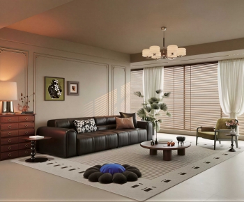 French Style A Living Room-ID:304594993