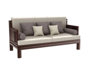 New Chinese Style Three-seat Sofa-ID:761225948