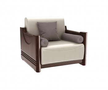 New Chinese Style Single Sofa-ID:254321131