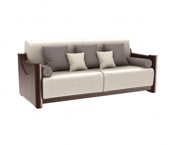 New Chinese Style Three-seat Sofa-ID:289011002