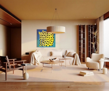 Modern A Living Room-ID:146852026