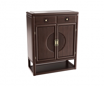 New Chinese Style Shoe Cabinet-ID:382797005
