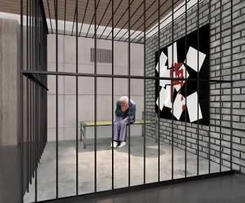 Modern Exhibition Hall-ID:430536995