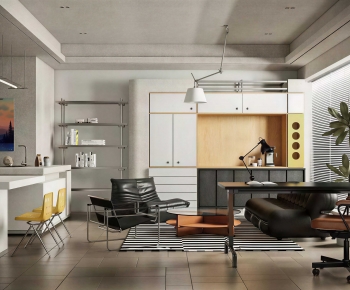 Modern A Living Room-ID:153831967