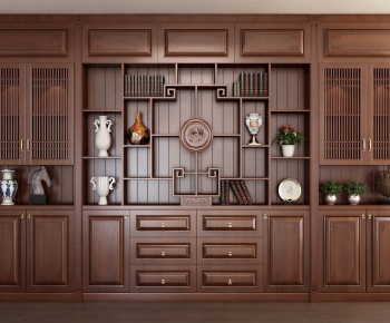 Chinese Style Decorative Cabinet-ID:479099997