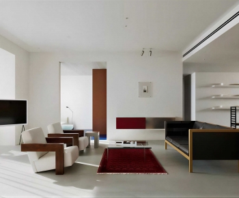 Modern A Living Room-ID:218350971