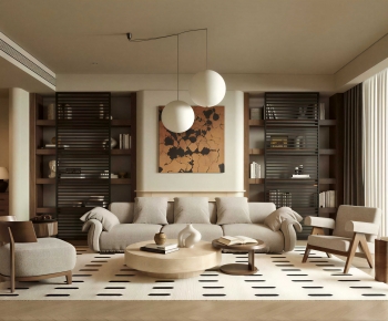 French Style A Living Room-ID:555896049