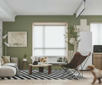 Modern A Living Room-ID:365587001
