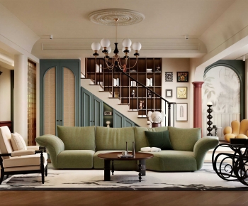 Modern A Living Room-ID:479593042
