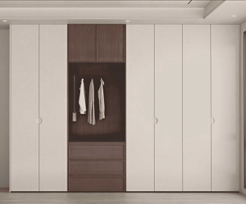 Modern Clothes Storage Area-ID:380589019