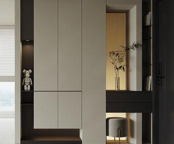 Modern Shoe Cabinet-ID:448194986