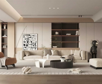 Modern A Living Room-ID:382014047