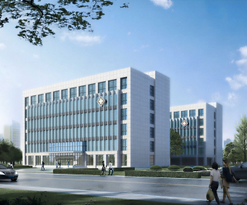 Modern Building Appearance-ID:166232115