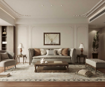 Modern A Living Room-ID:897738935