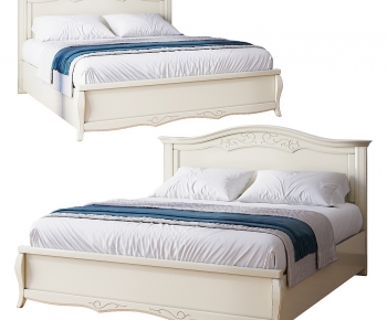 Modern Double Bed-ID:936254988