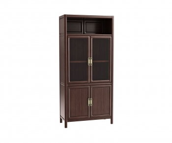 New Chinese Style Bookcase-ID:452671186