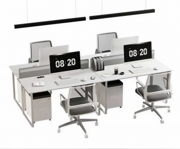 Modern Office Desk And Chair-ID:772176984