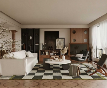 Modern A Living Room-ID:827819114