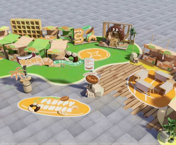 Modern Equipment For Children-ID:132992037