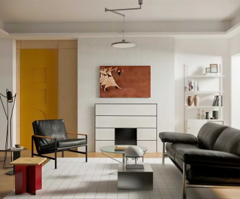 Modern A Living Room-ID:339011912