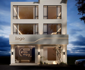 Modern Building Appearance-ID:137439013