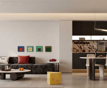 Modern A Living Room-ID:184618002