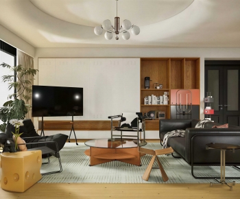 Modern A Living Room-ID:769236091