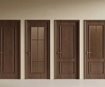 French Style Single Door-ID:619453913