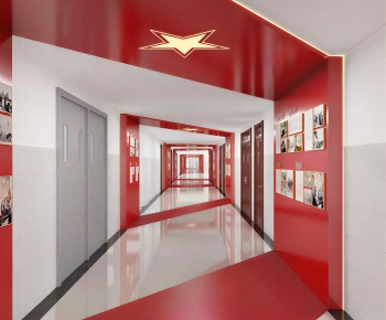 Modern Exhibition Hall-ID:824506049