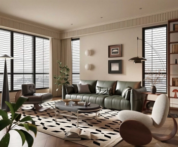French Style A Living Room-ID:430795915