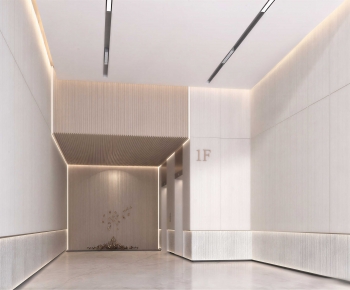 Modern Office Elevator Hall-ID:976732972
