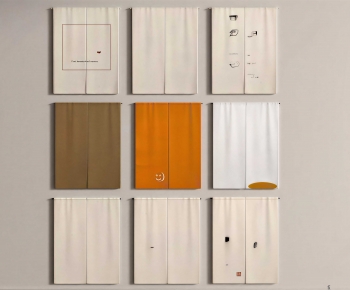 Modern Door Curtain-ID:159723044