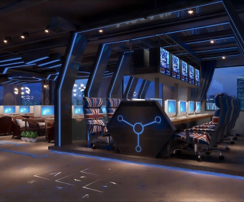 Modern Internet Cafe-ID:204864039