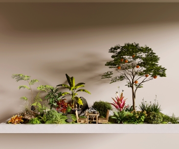 Modern Plant Landscaping-ID:677891021