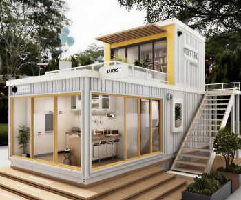 Modern Building Appearance-ID:319592002