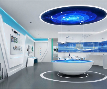 Modern Exhibition Hall-ID:788902047
