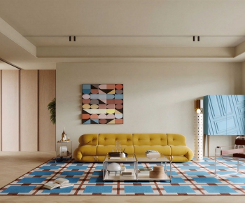 Modern A Living Room-ID:531332972