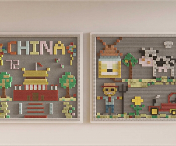 Modern Wall Decoration-ID:648688086