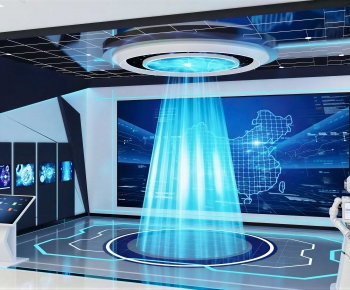 Modern Exhibition Hall-ID:533787015