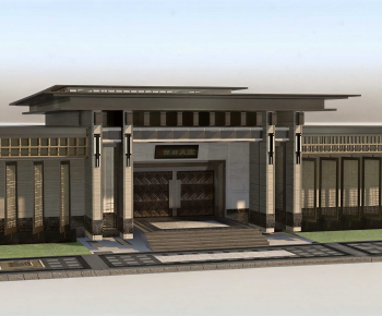 Modern Building Appearance-ID:278065922