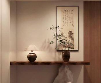 New Chinese Style Hallway-ID:721810108