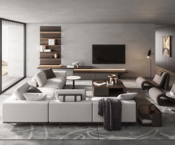 Modern A Living Room-ID:366649655