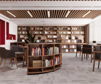 Modern Bookstore Book Bar-ID:143024924