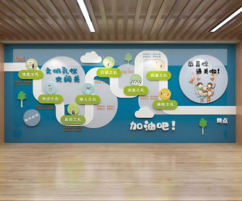 New Chinese Style Culture Wall-ID:818681969