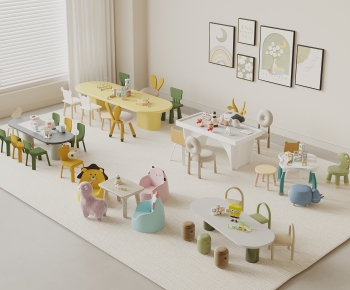 Modern Children's Table/chair-ID:468921909