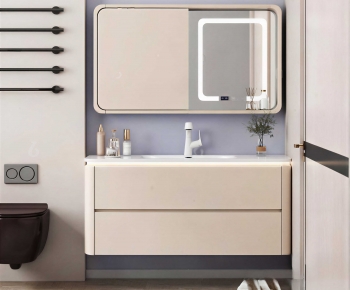 Modern Bathroom Cabinet-ID:571389234