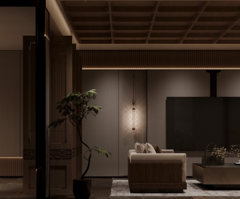 Modern A Living Room-ID:735441922