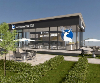 Modern Building Appearance-ID:665319925