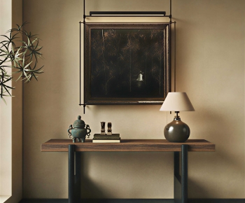 Wabi-sabi Style Console-ID:685281047