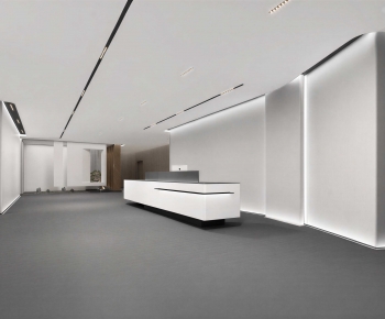 Modern Office Reception Desk-ID:962019927